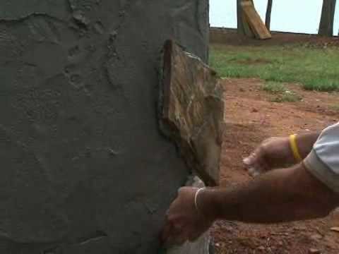 How to Install a Stone Veneer Wall
