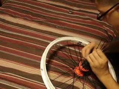 How to lace a 36 spoke wheel