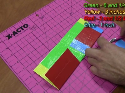 How to make a Duct Tape Wallet!
