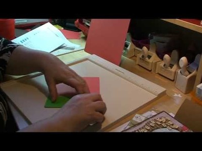 How to make a gate fold card and an envelope with the martha stewart score board.mpg