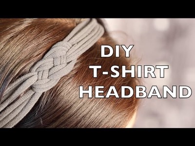 How To Make A Headband - Using An Old T-Shirt