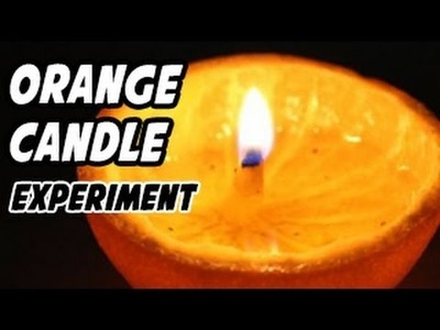 How to Make a Home Made Candle from an Orange