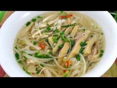 How to make PHO GA (Vietnamese Chicken Noodle Soup)