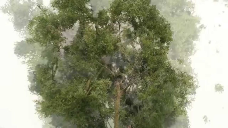 How to make realistic model trees - bäume selber bauen