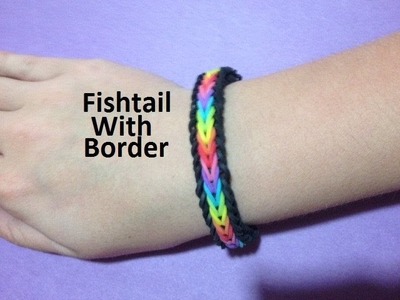 How to Make the Fishtail with Border on the Monster Tail