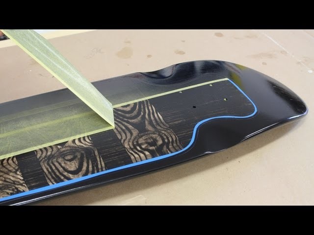 How to paint. spray paint a Skateboard by Jon Peters