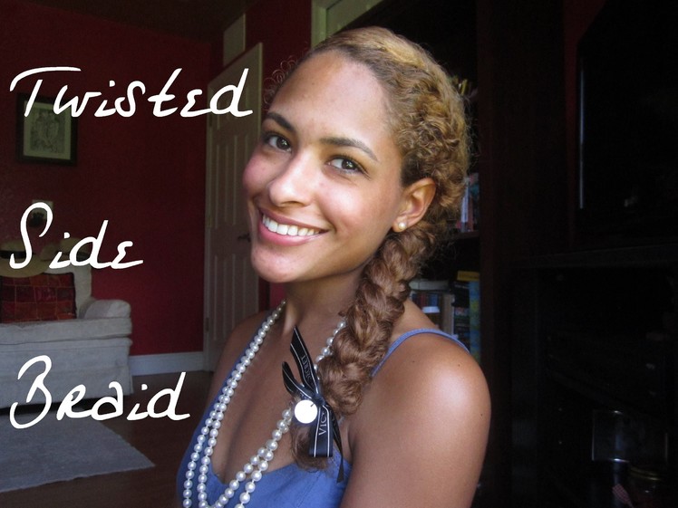 Mixed Nation Tutorial: Twisted Side Braid