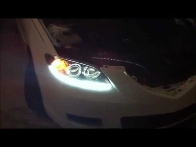 (OLD TUTORIAL)how to install leds inside headlight