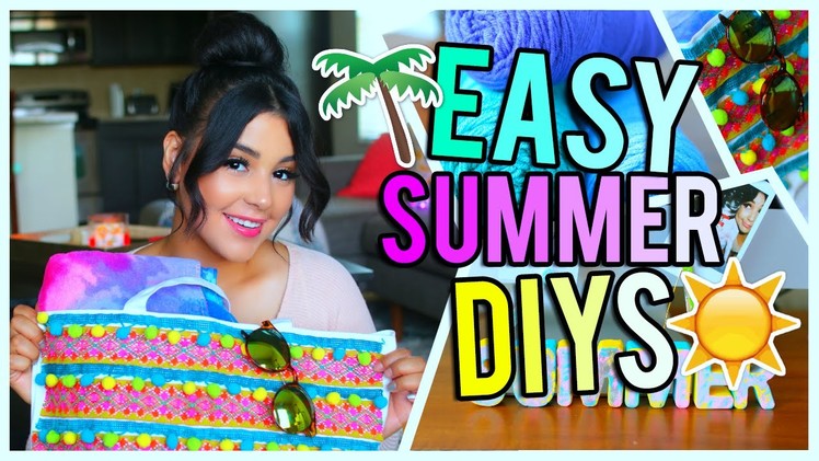 Quick & Easy Summer DIY Projects & Decorations!