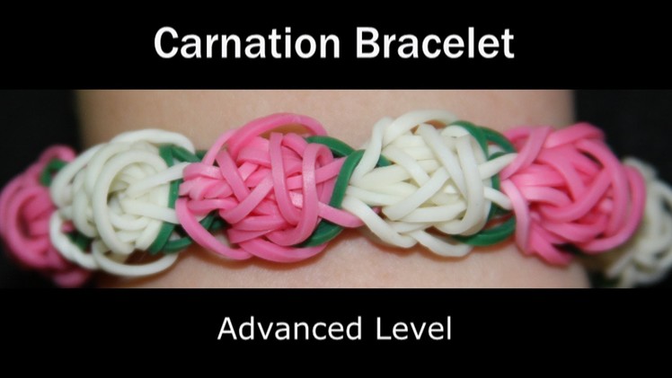 Rainbow Loom® Carnation Bracelet