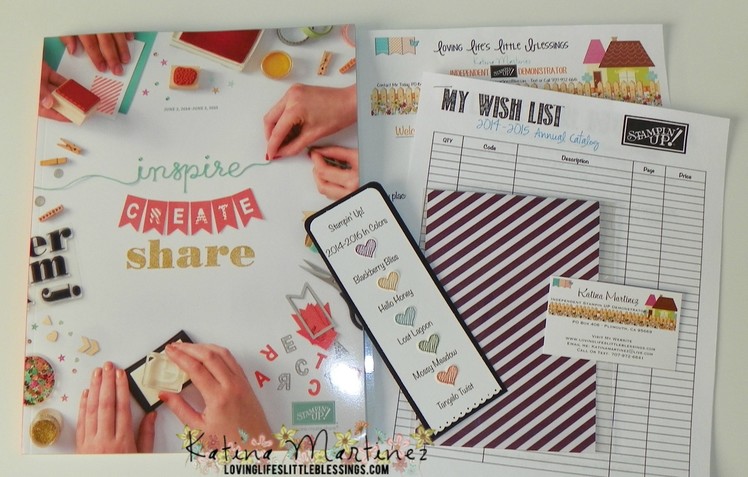 Stampin' Up Annual Catalog 2014-2015