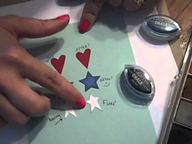 Stars & Stamps - Chalk Tutorial.wmv