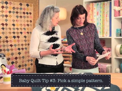 10 Tips for Great Baby Quilts from Marianne Fons