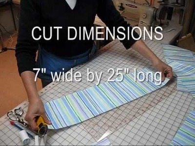 (2) Little Striped Cushion - Cutting Out Part 1