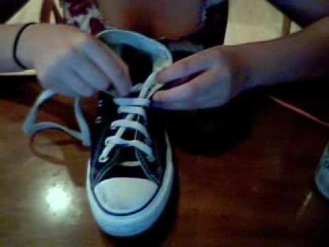 2 ways to tie your converse