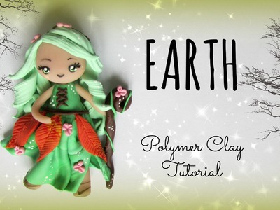 4 Elements - Earth - Polymer clay Tutorial ❀ Doll Chibi