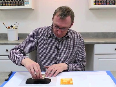 Andy Skinner : Stamping with Acrylics