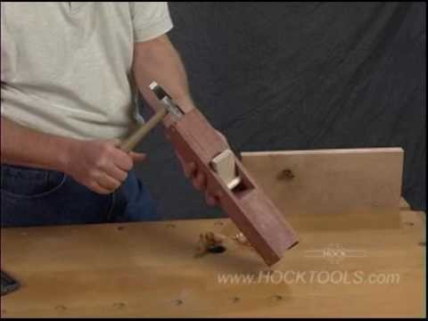Build a Wooden Hand Plane from a HOCK Plane Kit