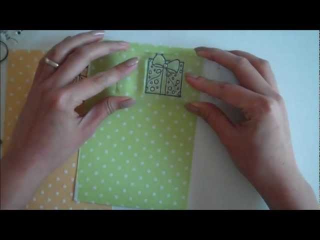 Cardmaking Tutorial : Happy Birthday Card {Precious Remembrance Shop - Clear Stamps}