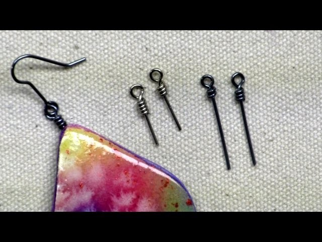 How to Construct the Basic Eye Pin, a Jewelry Finding  by Ross Barbera