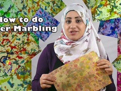 How to do Paper Marbling | Fatema's Art Show