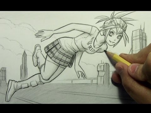 How to Draw a Pose Using Guidelines [HTD Video #90]