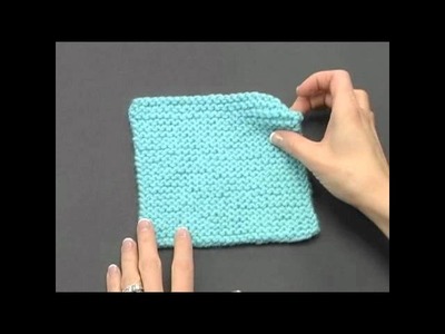 How to Knook: Garter Stitch (Right Handed)