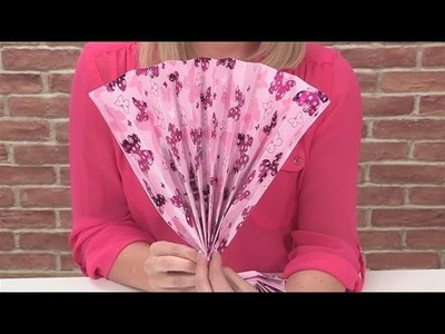How To Make A Fan Out Of Paper