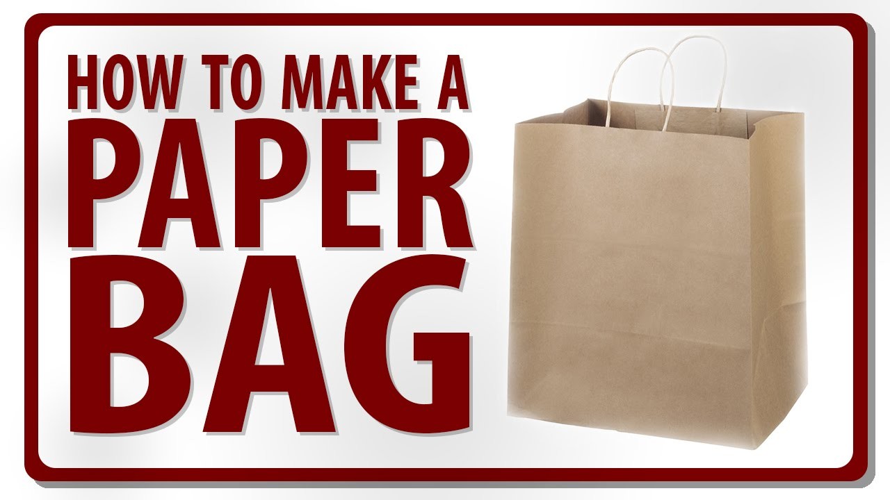 Start a paper. How to make paper bags. paper bag. how to make a paper at home.