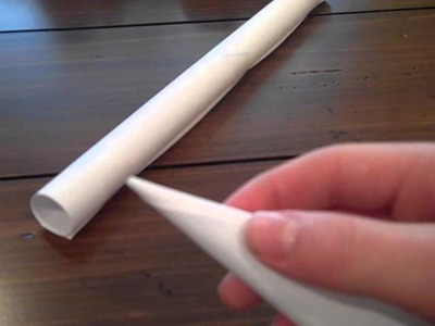 How to make a paper dart gun