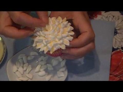How to make cupcake flowers