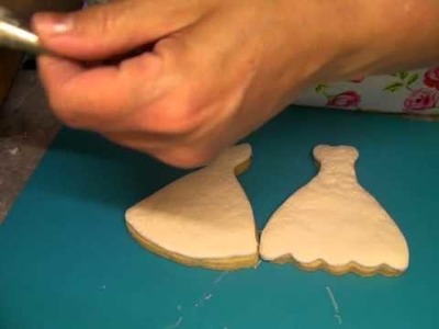 How to make fondant shortbread or cookie wedding favours