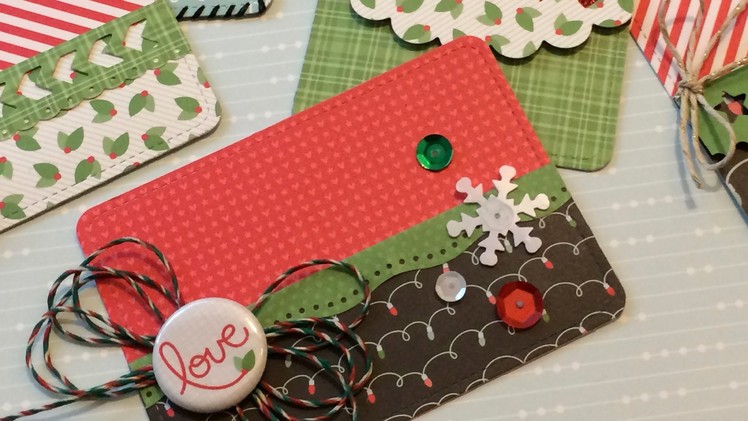 How to: Make Holiday Gift Card Pockets