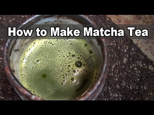 How to Make Matcha Tea - Dr. Jim Nicolai