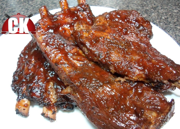 How to make Slow Cooker BBQ Ribs - Chef Kendra's Easy Cooking!