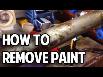 How To Remove Paint From Your Bicycle Frame