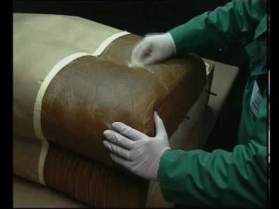 How to repair a leather sofa