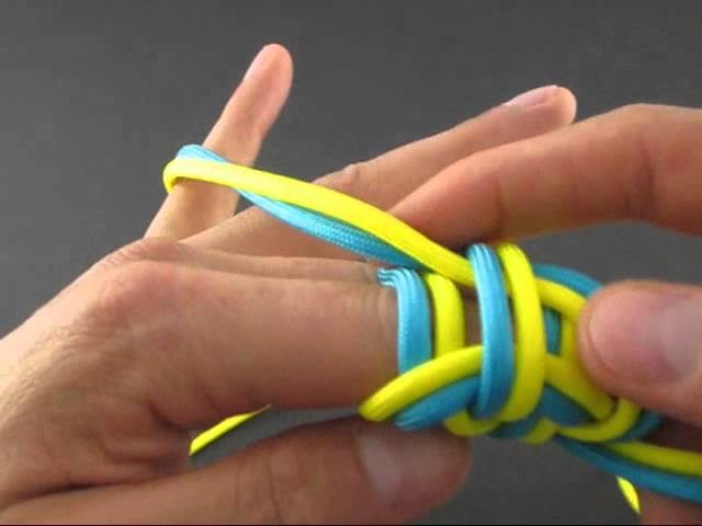 How to Tie the Double Woven Globe Knot by TIAT