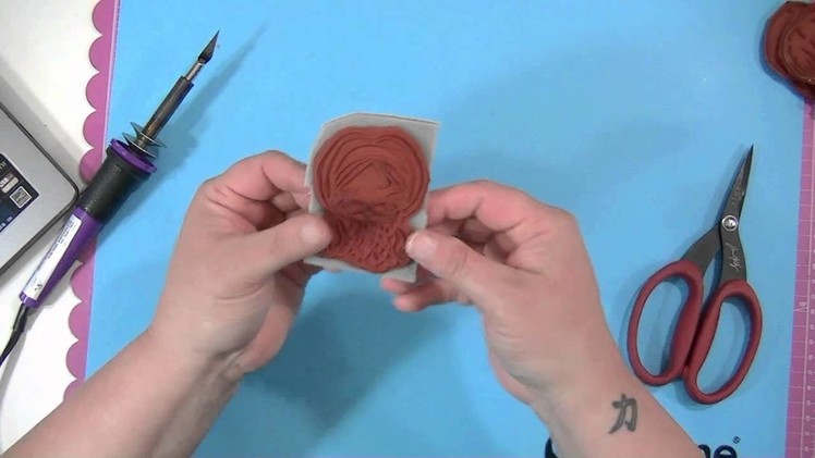 How to unmount your wooden rubber stamps - 2014 - Tutorial