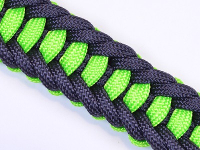 Make the Jagged Ladder Paracord Survival Bracelet with Buckle - BoredParacord