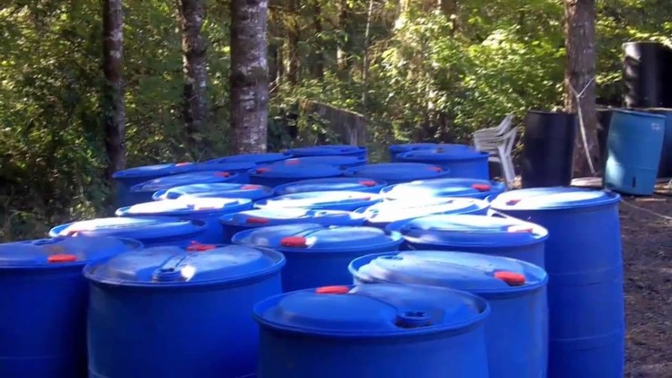 Plastic Barrels for a Floating Dock—how many are needed?