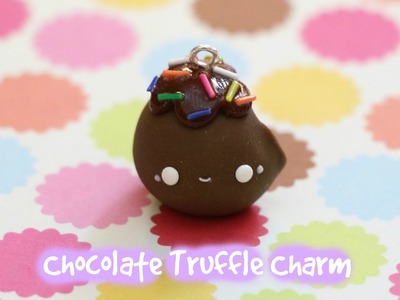 Polymer Clay Chocolate Truffle Charm Tutorial