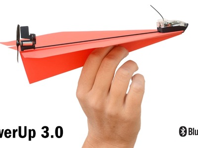 PowerUp 3.0 Smartphone Controlled Paper Airplane Kickstarter