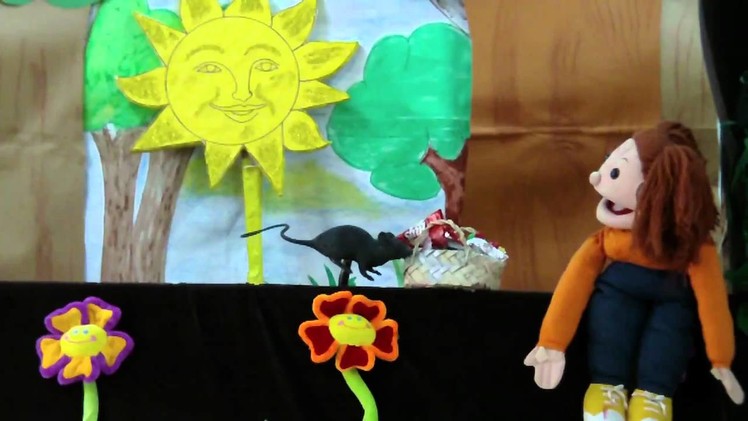 Puppet Show at Kids School
