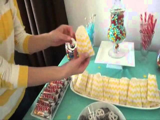 Retro Candy Theme Birthday Party