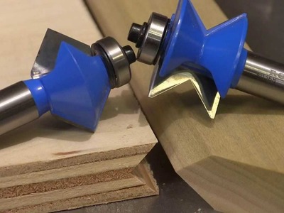 Rockler Edge V-Groove Bits Review by NewWoodworker