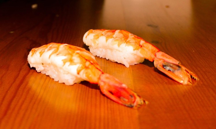 Shrimp Nigiri Sushi - How to Make Shrimp Nigiri Sushi