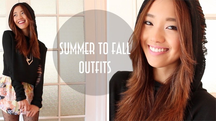 Summer to Fall Transition Outfits 2013