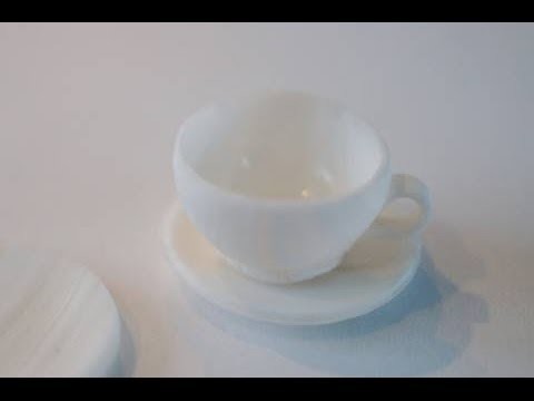 Tea Cup Tutorial Miniature Food Tutorial, Polymer Clay Tutorial
