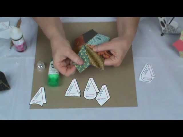Tutorial Showing How To Make All Kinds of Paper Umbrellas
